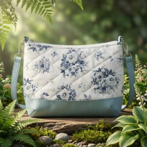 Floral Quilted Sling Bag