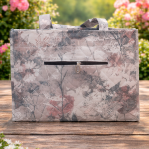 Cotton shoulder purse