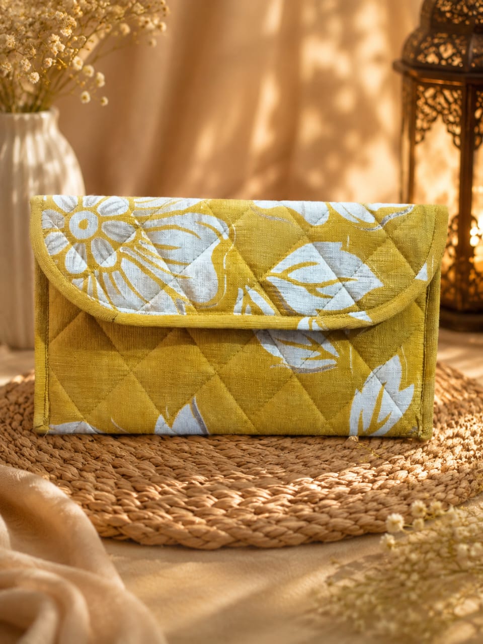 Cotton hand purse